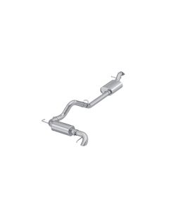 MBRP Armor Lite Aluminized Steel 3 Inch CatBack Single High Clearance Rear Exit Ford Bronco 2.3L/2.7 - S5245AL