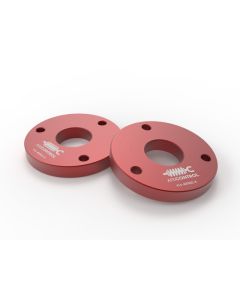 aFe CONTROL 23-24 Chevrolet Colorado ZR2 / GMC Canyon AT4X L4 2.7L (t) 1.25in Leveling Kit - Red - 416-40T002-R