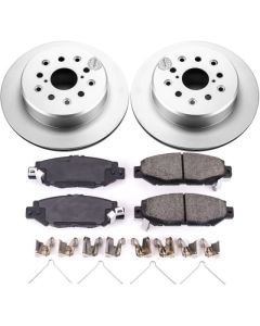 Power Stop 93-97 Lexus GS300 Rear Z17 Evolution Geomet Coated Brake Kit - CRK1080