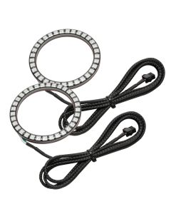 Oracle 15-17 Ford Mustang Dynamic RGB+A Projector Surface Mount Fog Light Halo Kit - - 1235-332