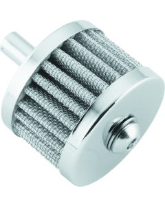 Bikers Choice Chrome 3/8 Inch Breather Filter With Bolt - 489894