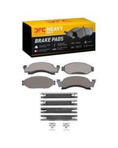 DFC 86-93 Ford F-150 4WD Front Heavy Duty Pads and Hardware Kit - 1214-0375-01