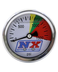 Nitrous Express Pressure Gauge 0-1500 PSI - 15508