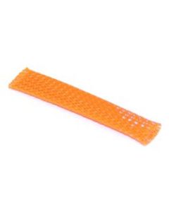 Orange Braided Flex Sleeving 3/8in ID - 10ft Section
