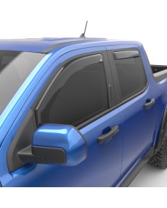 EGR 22-23 Ford Maverick Lariat XL XLT Front/Rear Window Visors - Dark Smoke Finish - 573591