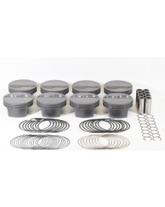 Mahle MS Piston Set SBF 427ci 4.125in Bore 4.000in Stroke 6.25in Rod .927 Pin -6cc 12.0 CR Set of 8 - 930244425