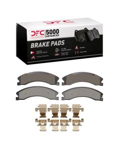 DFC 12-24 Nissan NV2500 Rear 5000 Advanced Ceramic Brake Pads and Hardware Kit - 1551-1565-11