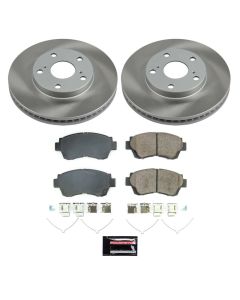 Power Stop 98-03 Toyota Sienna Front Semi-Coated Rotor Kit - SC8920
