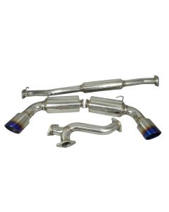 Injen 13-20 Subaru BRZ/Toyota 86 2.0L 4cyl SS CB Exhaust w/ Dual Injen Embossed Muffler - SES1230TT