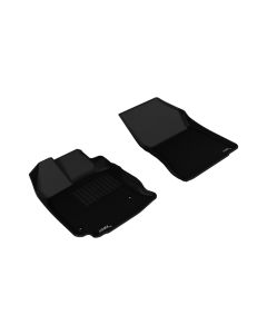 3D MAXpider 2013-2015 Toyota Venza Kagu 1st Row Floormat - Black - L1TY13411509