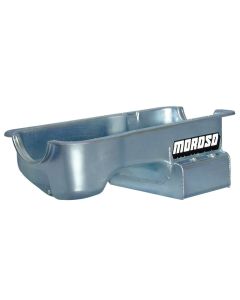 Moroso Ford 289-302 (w/Rear Sump) Kicked Out Wet Sump 7qt 7.5in Steel Oil Pan - 20506
