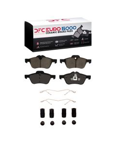 DFC 02-08 Mini Cooper (Excl Clubman) Front Euro 5000 Ceramic Brake Pads and Hardware Kit - 1600-0939-01