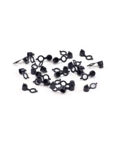 Hotchkis Black Zerk Caps 25-Pack - Durable & Reliable