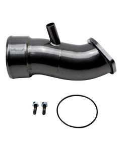 Wehrli 20-24 Chevrolet 6.6L L5P Duramax 3.5in Intake Horn w/PCV Port - Gloss Black - WCF100833-GB