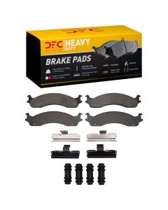 DFC 98-03 Dodge B200 / B200 Van / B250 Front Heavy Duty Pads and Hardware Kit - 1214-0655-11