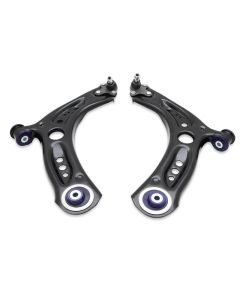 Superpro 2015 Volkswagen Golf R Base Front Control Arm Lower Assembly Kit (Add. Positive Caster) - TRC1071