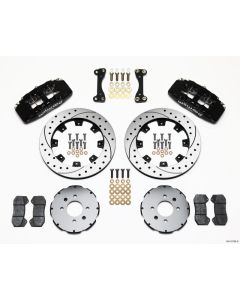 Wilwood Dynapro 6 Front Hat Kit 12.19in Drilled 90-99 Civic w/240 mm Disc - 140-10736-D