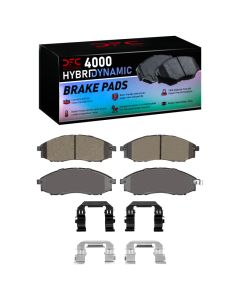 DFC 00-04 Nissan Frontier Front 4000 HybriDynamic Brake Pads and Hardware Kit - 4000-0830-01