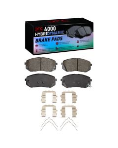 DFC 15-23 Hyundai Sonata Front 4000 HybriDynamic Brake Pads and Hardware Kit - 4000-1826-01