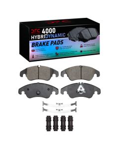 DFC 09-17 Audi Q5 (Mexico) Front 4000 HybriDynamic Brake Pads and Hardware Kit - 4000-1322-11
