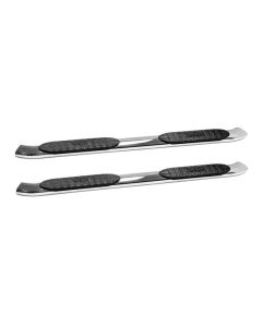 Westin 2007-2018 Toyota Tundra Double Cab PRO TRAXX 5 Oval Nerf Step Bars - SS - 21-53240