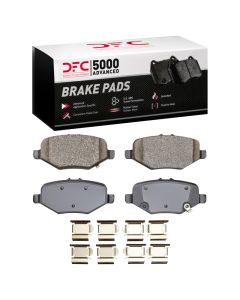 DFC 13-19 Ford Explorer Rear 5000 Advanced Ceramic Brake Pads and Hardware Kit - 1551-1612-01