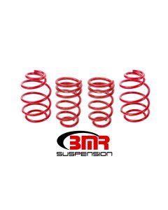 BMR 10-15 5th Gen Camaro V8 Lowering Spring Kit (Set Of 4) - Red - SP077R