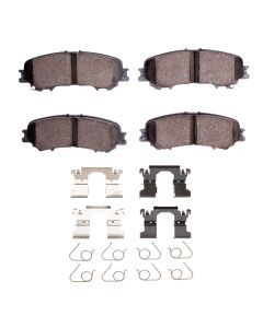 DFC 17-24 Nissan Titan Rear Ultimate Duty Performance Brake Pads and Hardware Kit - 1400-2032-01