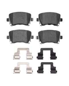 DFC 06-21 Audi TT Quattro Rear 5000 Advanced Low Metallic Brake Pads and Hardware Kit - 1552-1108-02