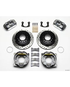 Wilwood Dynapro Low-Profile 11.00in P-Brake Kit Drill-Pol New Big Ford 2.36in Offset - 140-11402-DP