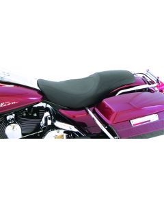 Mustang 97-07 Harley Rd King, 06-07 Street Glide, 00-05 Eagle Std Touring Solo Seat-Black - 76588