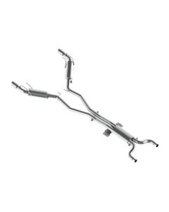 MBRP T409 Stainless Steel 3" Dual Catback w/ Rectangle Tips Chevrolet Camaro V8 6.2L Automatic L99 2 - S7024409