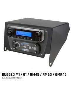 Rugged Radios Can-Am X3 Multi-Mount Kit - Top Mount - Rugged M1/G1/RM45/RM60/GMR45 - MT-X3-TM-MM-RM