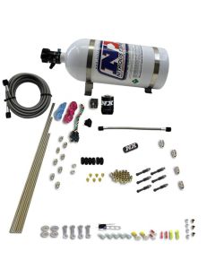 Nitrous Express 6 Cyl Dry Direct Port Nitrous Kit w/ 12lb Bottle - 93066-12