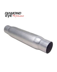 Diamond Eye RESONATOR 4in W/ ENDS (CLAMPED) AL - 400405
