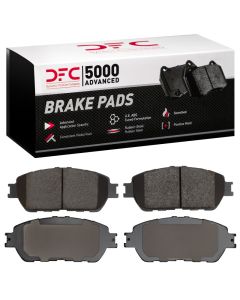 DFC 04-15 Toyota Sienna Front 5000 Advanced Ceramic Brake Pads - 1551-0906-10