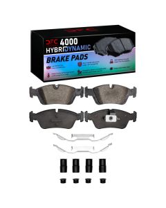 DFC 92-8 BMW 323is Front 4000 HybriDynamic Brake Pads and Hardware Kit - 4000-0558-01