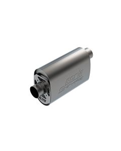Borla CrateMuffler LS3 3in Offset/Center 14in x 4.35in x 9.10in Oval Muffler S-Type - 400957
