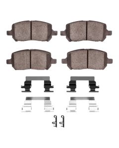 DFC 03-10 Chevrolet Cobalt Front 4000 HybriDynamic Brake Pads and Hardware Kit - 4000-0956-01