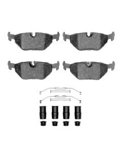 DFC 91-08 BMW 318i Rear Euro 5000 Ceramic Brake Pads and Hardware Kit - 1600-0692-01