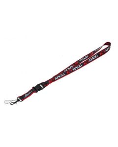 APEXi Red/Black Lanyard - Stylish & Durable Accessory