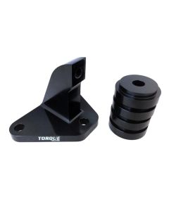 Torque Solution Mustache Bar Eliminator w/ Solid Bushings: 01-06 Mitsubishi Evolution 7/8/9 - TS-EV8-004
