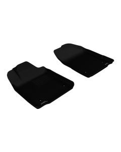 3D MAXpider 2007-2012 Lexus ES Kagu 1st Row Floormat - Black - L1LX00011509