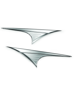 Kuryakyn Side Body Accents For Trikes Chrome - 7274