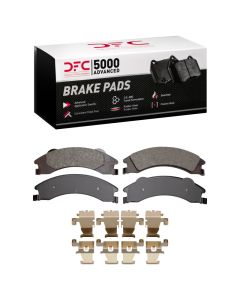 DFC 08-25 Ford E-250 Rear 5000 Advanced Semi Metallic Brake Pads and Hardware Kit - 1551-1329-01