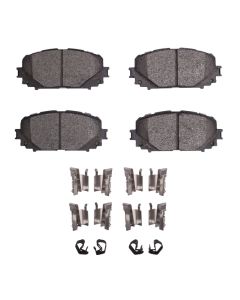 DFC 12-18 Toyota Yaris (USA/Canada) Front 5000 Advanced Ceramic Brake Pads and Hardware Kit - 1551-1628-01