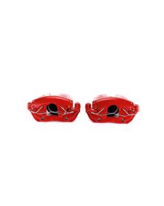 Power Stop 13-18 Ford C-Max Front Red Calipers w/Brackets - Pair - S2942D