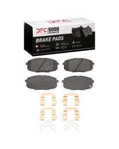 DFC 09-13 Hyundai Elantra Front 5000 Advanced Ceramic Brake Pads and Hardware Kit - 1551-2035-03