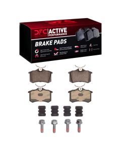 DFC 85-19 Audi A3 Rear Active Performance Pads and Hardware Kit - 1115-0340-05