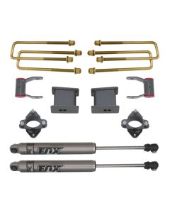 MaxTrac 07-16 GM C1500 2WD w/Cast Steel Susp. 4in Rear Lift Kit - 901355F